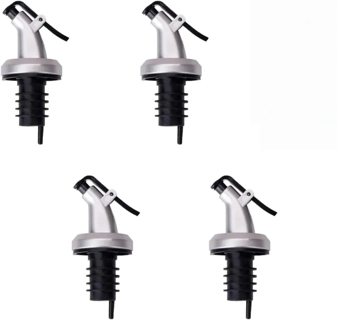 Garrafa dispensadora de azeite com tampa de vinho à prova de vazamento projetada para despejar bico de vinagre, molho de vinho ou salada, dispensador de garrafa de molho