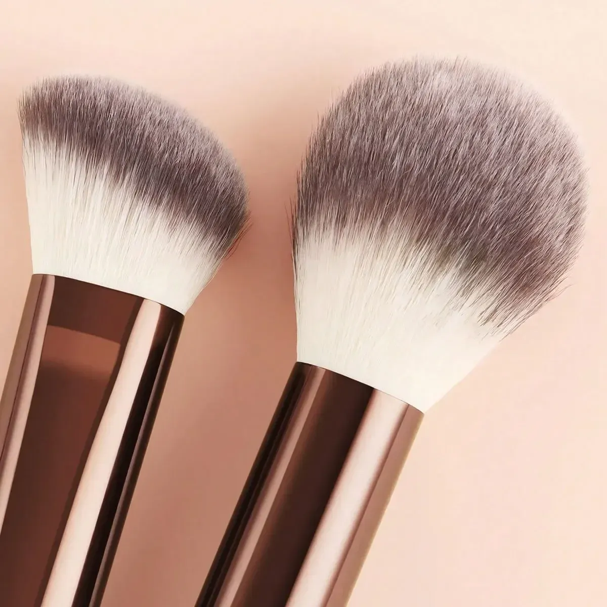 8Pcs Long‑Handle Multifunctional Makeup Brushes Set Synthetic Hair for Powder Blush Foundation Contour Face Cosmetic Makeup Tool