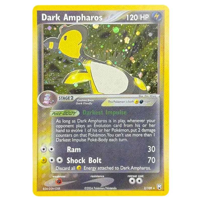 Cartões proxy Team Rocket Returns (TR) Rocket’s Moltres Rocket’s Sneasel Treecko Star Dark Ampharos Azumarill Mudkip Star