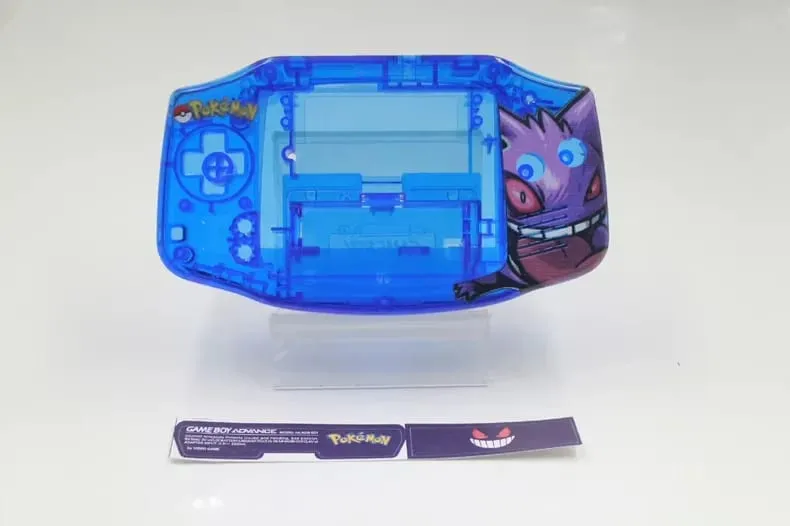 Pokémon GBA Shell IPS Conjunto completo de capa para console GBA Case Shell
