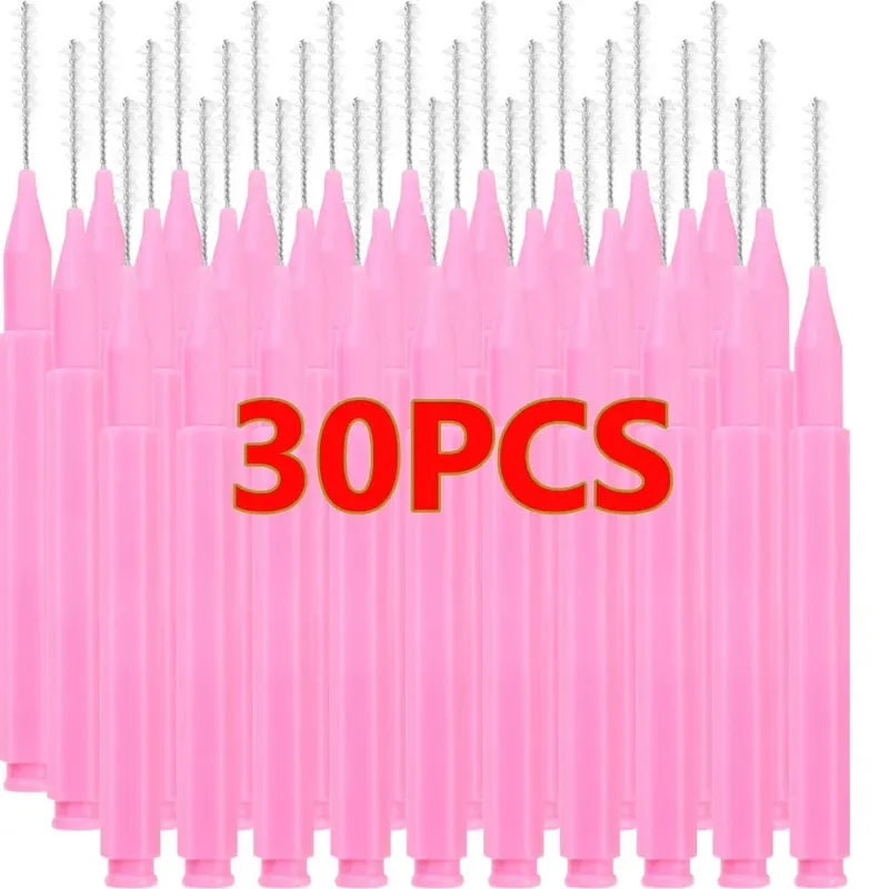 50pcs Mini Eyebrow Brush Disposable Lightweight Brow Lifting Brushes Portable Eyelash Extension Comb Perm Brush Lash Accessories
