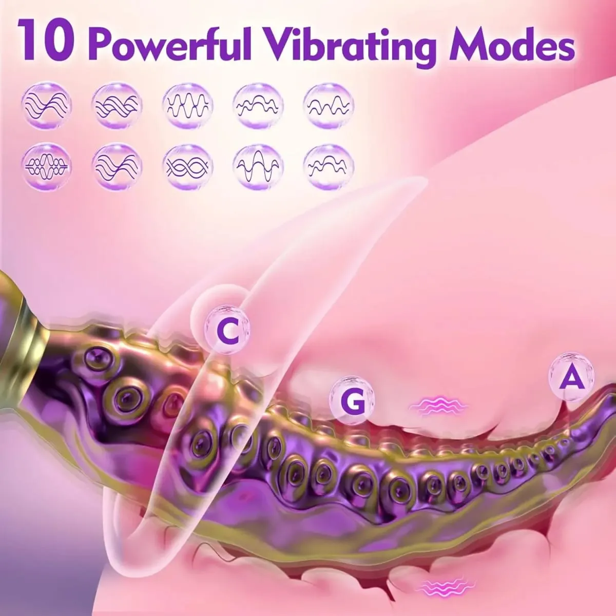 360 ° rotação vibratória monstro vibrador polvo tentáculo g-ponto clitóris vibradores estimulação do mamilo brinquedos sexuais adultos mulheres