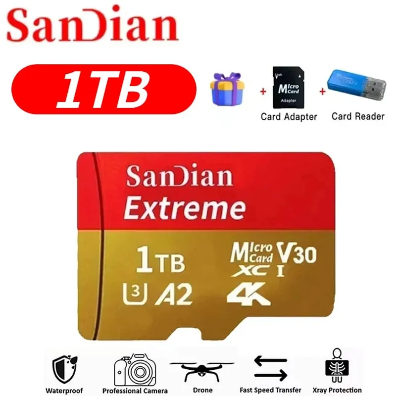 2026 Hot Sale Micro TF Card V30 Class10 High Capacity Flash Memory Card Multiple Sizes for Office Computer/Monitoring/Phones — image 10