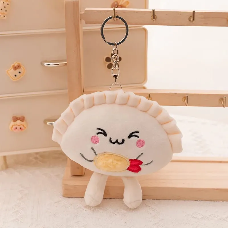13/35cm bonito bolinho de pelúcia travesseiro chaveiro colorido multi-saborizado comida bolinho brinquedo macio kawaii bolinho frito com coração vermelho