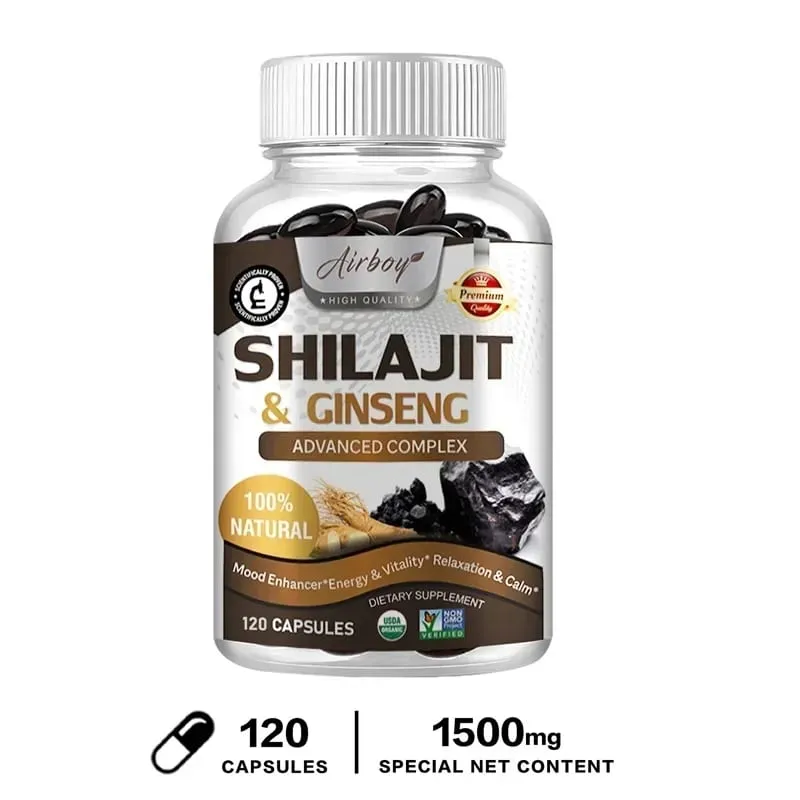 Shilajit - Energy Boost Enhanced Performance Promote Heart and Blood Circulation Health