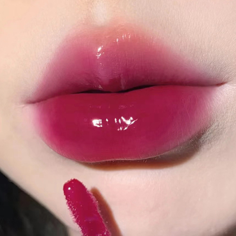 Laca Labial Light Glass-Like - Fórmula Hidratante Mirror Shine; À prova de manchas, longa duração e brilho da pele