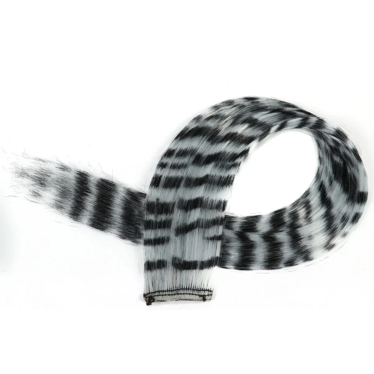 Feather Hair Extensions Colored Synthetic Hair Feather Colorful False Hair Extension Mixed Color Straight Hair For Women Girls
