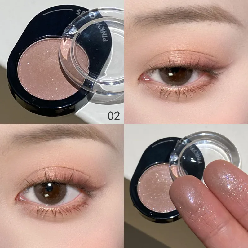 12 Colors Diamond Shining Eyeshadow Cosmetics Long Lasting Silky Easy To Color Pearl Light Brightening Eye Shadow Makeup Palette — image 9
