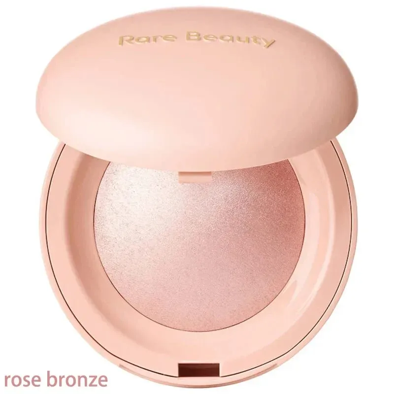 Rare Beauty Powder Blush Highlight Brighten Highlighter Mirror Long-Lasting Glowing Face Makeup Set for Natural Radiant Finish