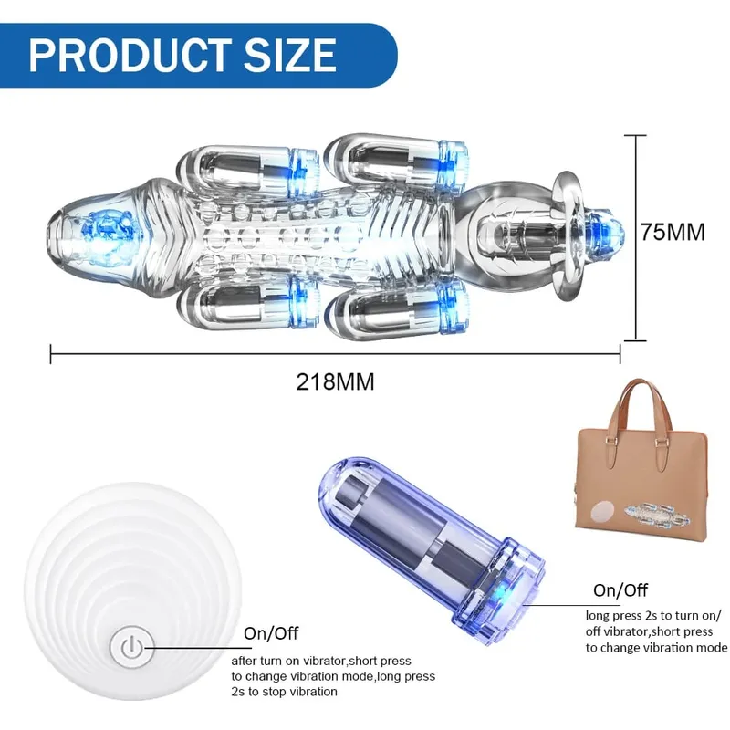 Glans Vibrator Remote Conntrol Bullet Glans Vibrator For Men Penis Exerciser Penis Glans Trainer For Delay Ejaculation Sex Toy