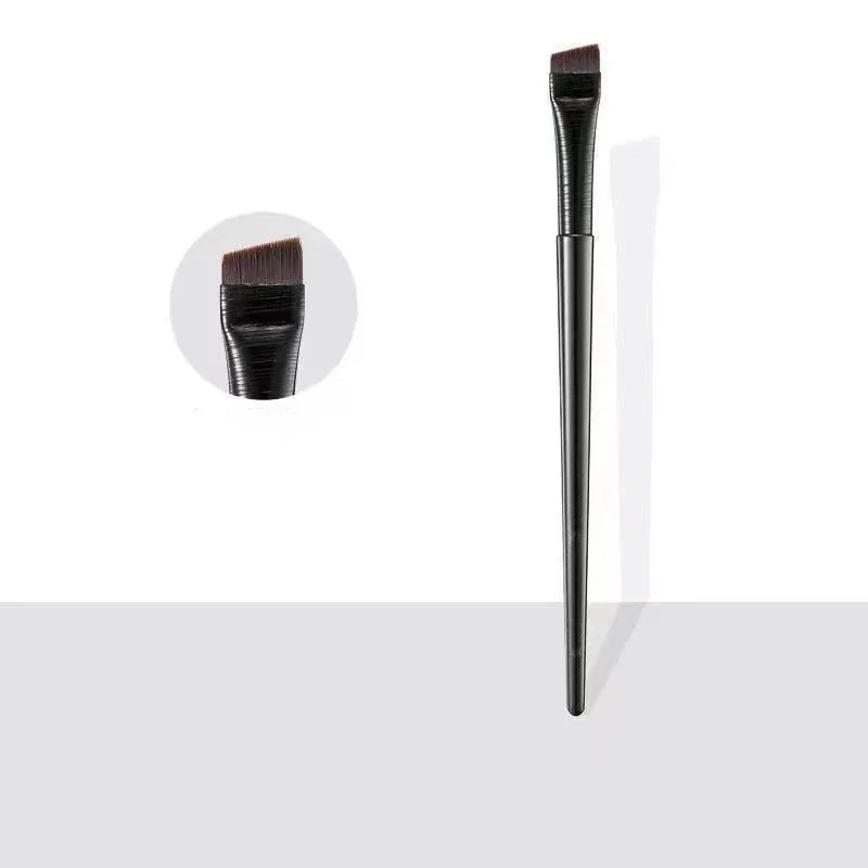 【SSummer10】Brow Contour Makeup Brushes Eyebrow Eyeliner Brush Professional Super Thin Angled Liner Eye Brush Make Up Tools【SS】