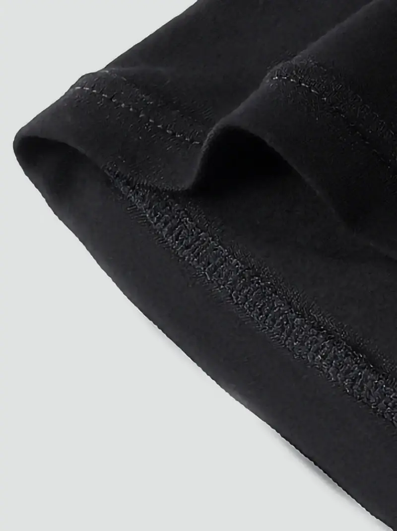 Cueca boxer masculina de fibra de bambu – peça única, roupa íntima macia de cor sólida com cintura sem costura e bolsa com contornos — image 5