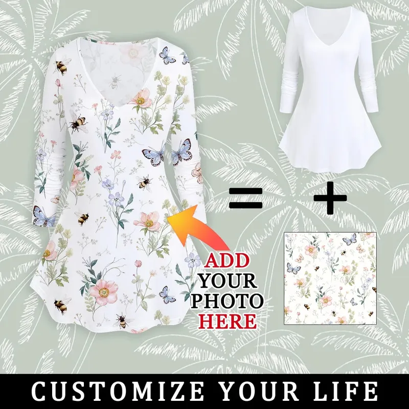 Vestido feminino de verão personalizado, adicione seu design personalizado, elástico, slim, vestidos suspensores, elegante, roupas sexy, festa, presente de aniversário — image 3