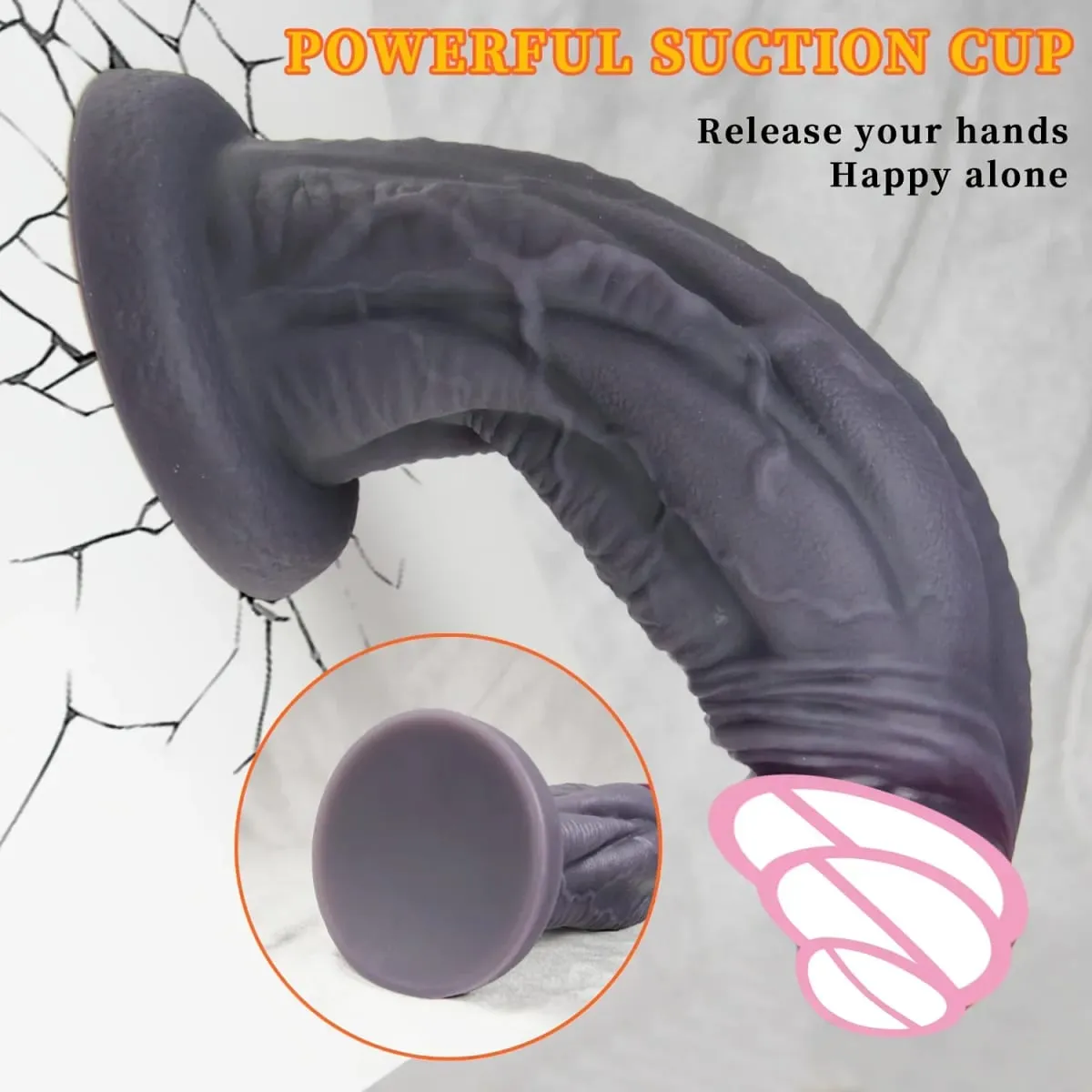 Grande vibrador macio super macio silicone pênis grande com ventosa flexível g-ponto brinquedos sexuais para mulheres homens lésbicas