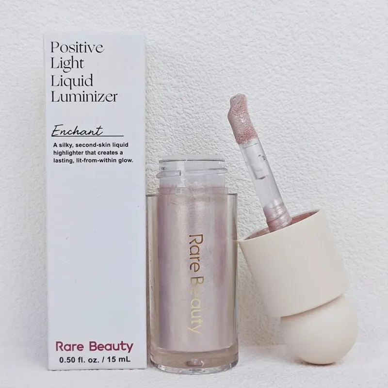 Rare Beauty 3D Face Contour Liquid Bronzer Shade Smooth Highlight Mirror Lasting Natural Nose Shadow Waterproof Brighten Makeup