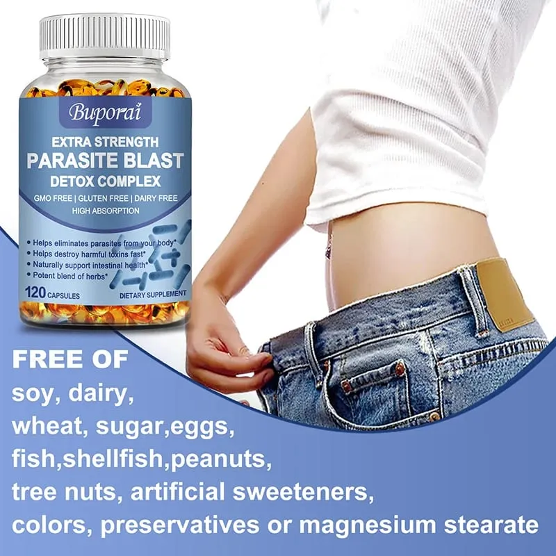Complexo Parasite Blast Detox - Elimina Parasitas, Limpa os Intestinos e Melhora a Digestão — image 6
