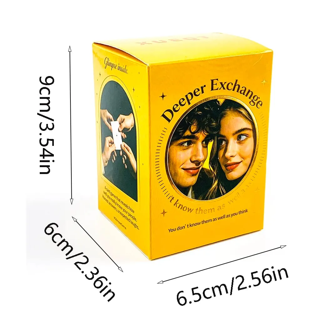Cartão de troca mais profundo, cartões de conversa de casal, jogo de construção de relacionamento, cartões de perguntas de festa romântica para amantes, namoro e noite — image 6