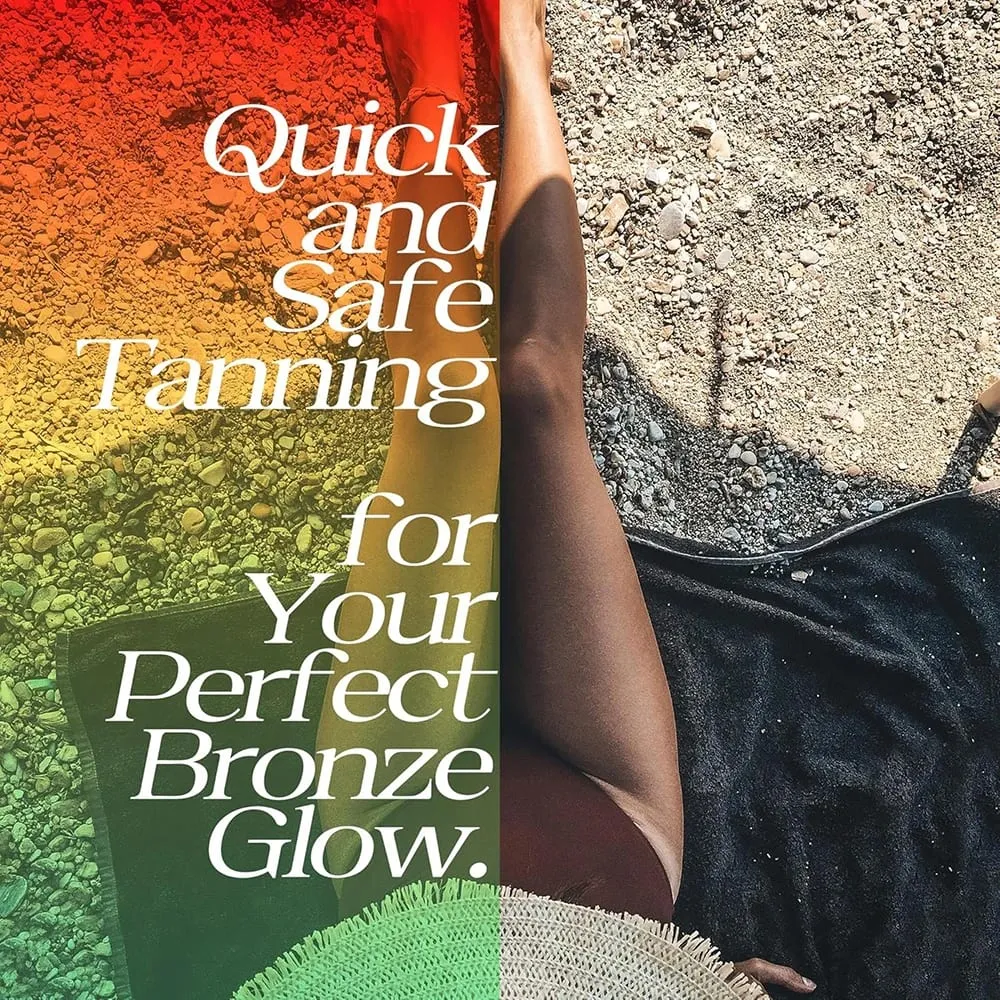 Gomas de bronzeamento - Suplemento de bronzeamento natural com astaxantina, licopeno e beta-caroteno - aumenta a melanina para uma pele radiante e com brilho