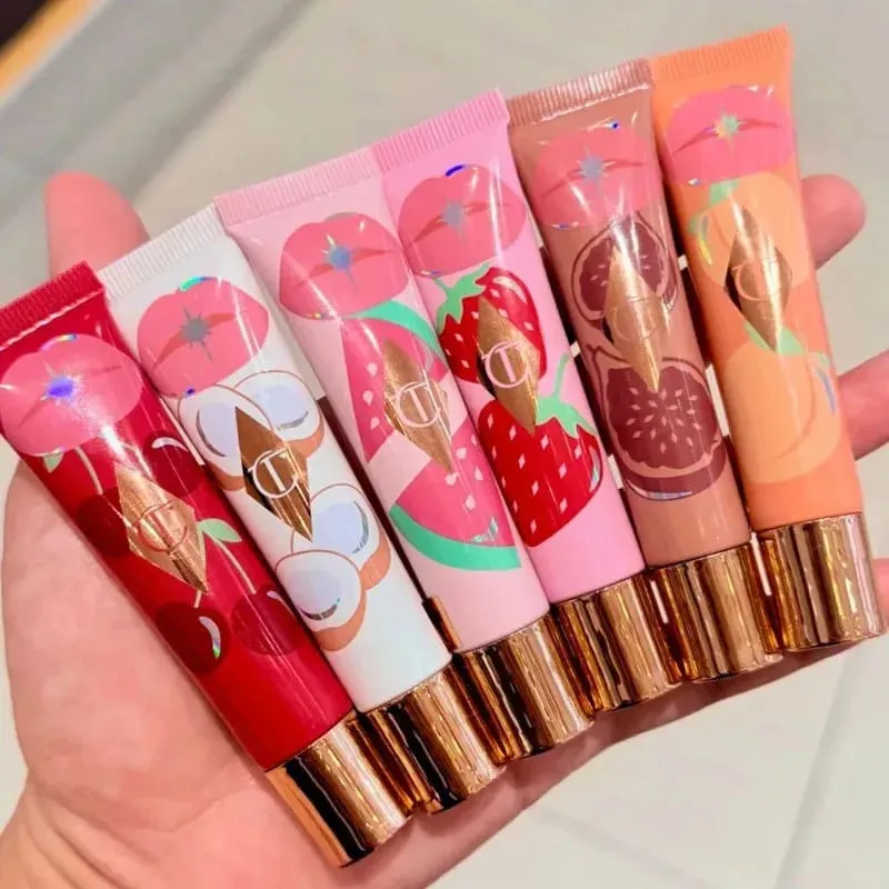 Nova charlotte tilbury hidratado brilho labial gordo bálsamo labial sólido geléia clareamento batom brilho labial maquiagem tilbury cosméticos
