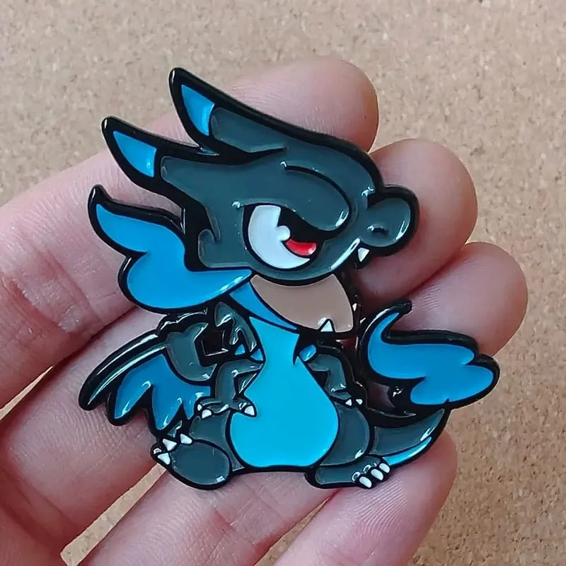 Alfinete esmaltado pokémon gengar e pikachu, alfinetes de lapela para mochilas, emblemas de pão, broche de medalha para roupas, joias, presentes para amigos