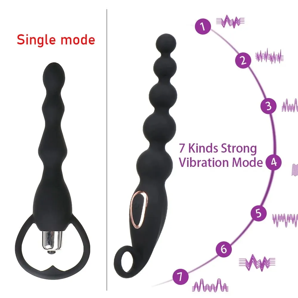 Anal Beads Vibrators For Women Butt Plug Clitoris Vaginal Stimulator Men Anus Dilator Fake Dildos Female Masturbator Sex Toys 18