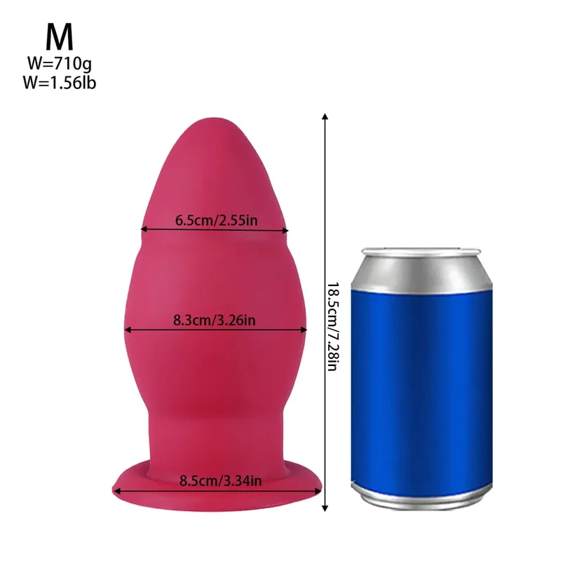 Grande silicone anal plug oversize dragão ovo expansão anal butt plug masturbador masculino e feminino brinquedos sexuais eróticos