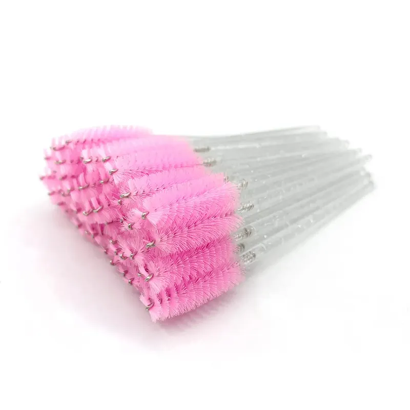 Escovas descartáveis para cílios, cabo de diamante de cristal, escova para cílios, varinhas para rímel, suprimentos para extensão de cílios, ferramentas de maquiagem — image 11