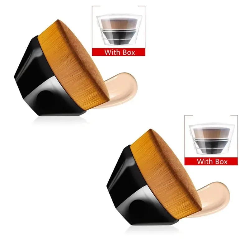 1/2pcs New Magic Makeup Brush Beauty Powder Face Blush Brushes Portable Professional Foundation Brush Large Cosmetics Soft Base