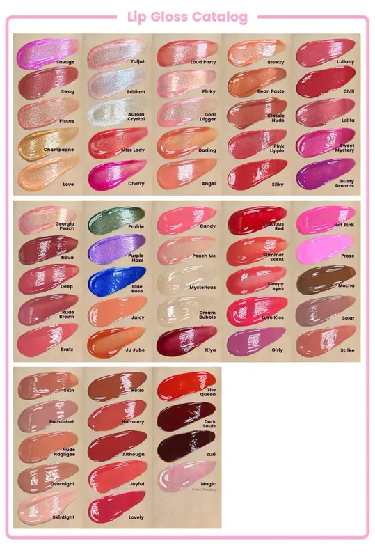 純素化妝套裝自有品牌液體唇膏防水無殘忍套件 De Maquillaje 化妝套件訂製標誌