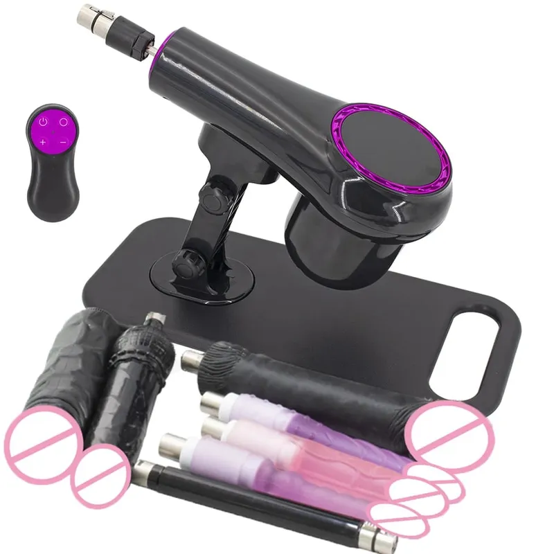 Newly Upgraded Wireless Remote Control Sex Machine for Women Automatic Masturbation Machine Pump Gun Love Machine Couple Sex Toy