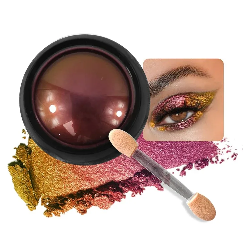 Pó de sombra camaleão multicromado, pigmento holográfico multicromo para maquiagem dos olhos, arte em unhas, cosplay