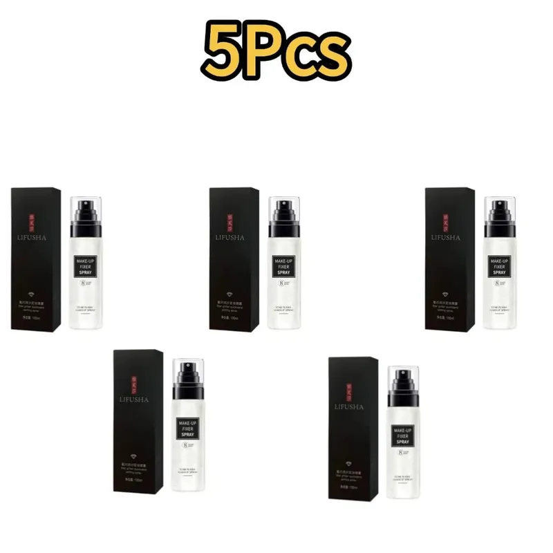 Verão 100ml maquiagem configuração spray fixador de maquiagem spray de longa duração controle de óleo hidratante maquiagem fixação configuração spray cosmético
