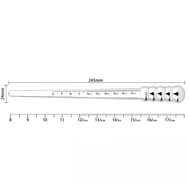 Protaste Stimulation Urethral Penis Plug Stainless Steel Urethral Dilator Sounding Rod Catheter Masturbation Sex Toys Men