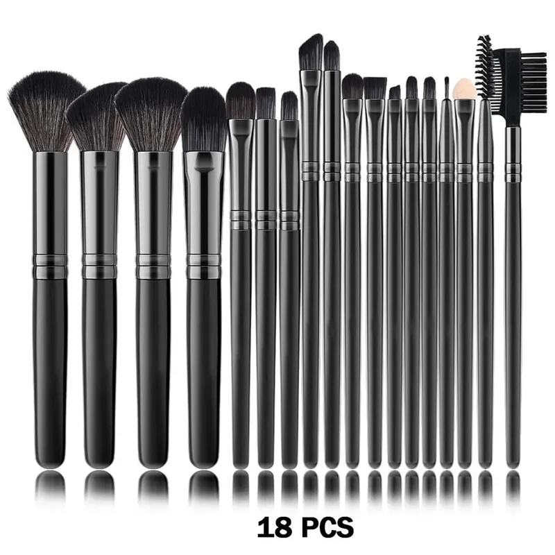 Conjunto de pincéis de maquiagem, 10/32 peças, pó macio, base, contorno, blush, corretivo, sombra, iluminador, ferramenta de beleza