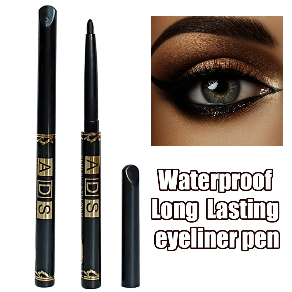 3 pçs lápis delineador de secagem rápida duradouro suave fosco delineador à prova dwaterproof água anti manchas líquido delineador caneta olhos maquiagem cosméticos