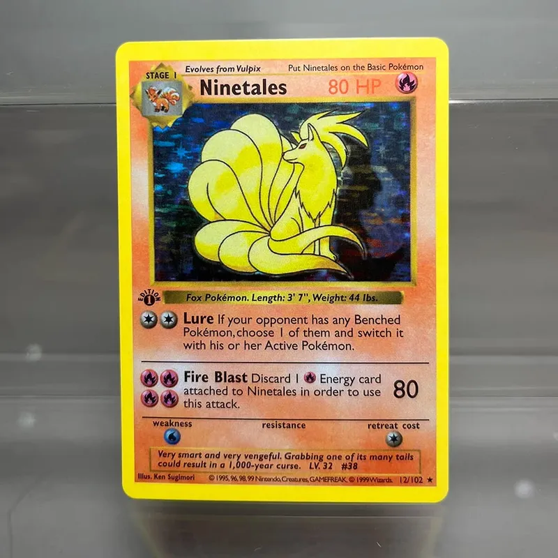 PKM Cards 1st Edition Charizard Blastoise Dragonite 1996 Base Set Single Foil Cards Game Collection Cards PTCG Proxy Cards