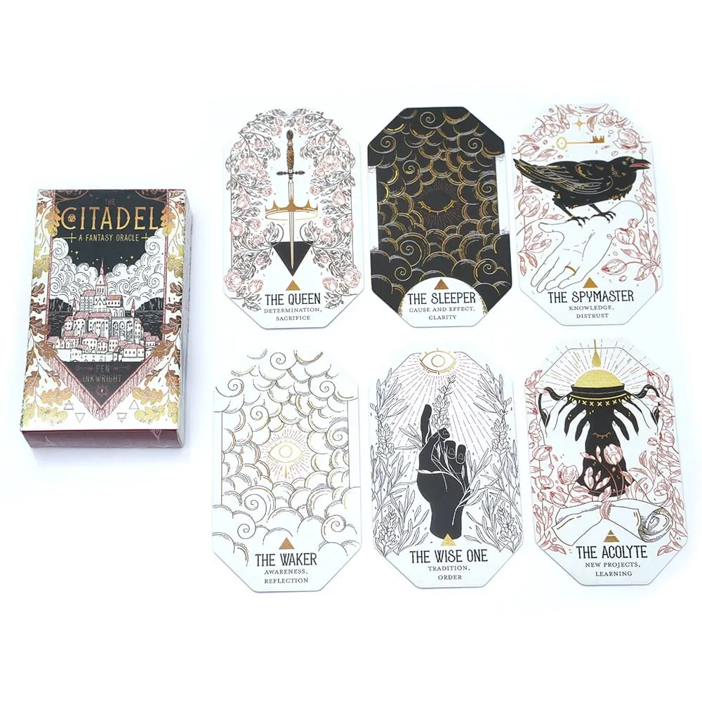 A cidadela uma fantasia oráculo tarô baralho cartas de entretenimento jogo para festa de família jogo de tabuleiro cartas oracle