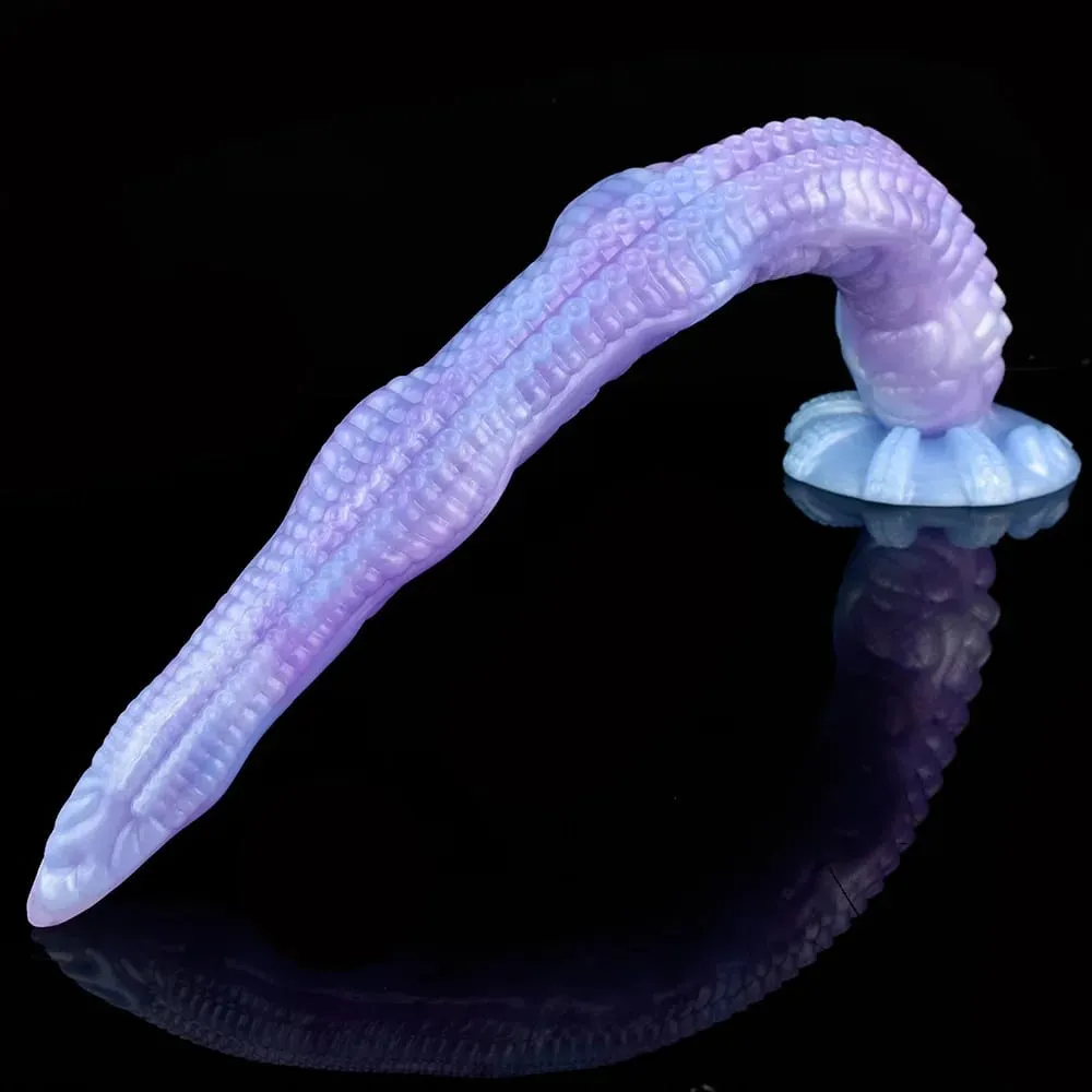 Xl tamanho super longo polvo vibrador fantasia vibrador com ventosa silicone tentáculo brinquedo sexo anal para mulheres homens anal & g-ponto massagem