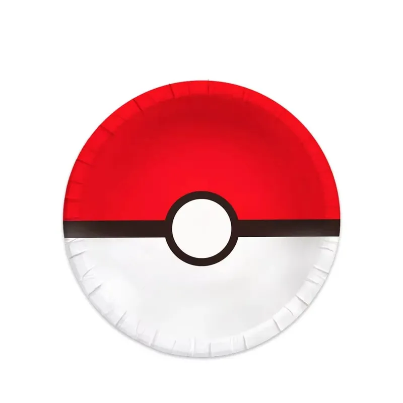 Pokemon festa de aniversário pratos descartáveis ​​pikachu tema toalha de mesa personagem balão decoração de aniversário chá de bebê suppli