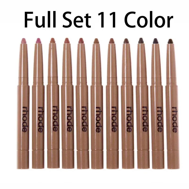 Peptide Lip Shape Pen Lip Liner Long Lasting Moisturizing Lip Blam Lip Tint Pencil Pen Lipstick Rouge Storage Bag Makeup