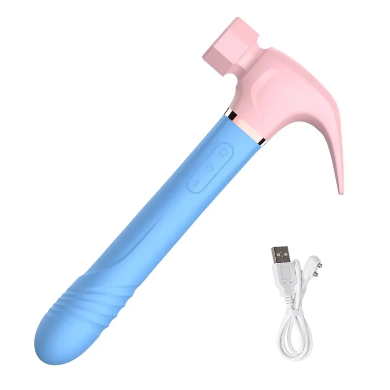 Vibrador martelo multifuncional, máquina sexual, estimulação do ponto g, vibrador telescópico, massagem vaginal, sucção de clitóris, masturbador feminino — image 8