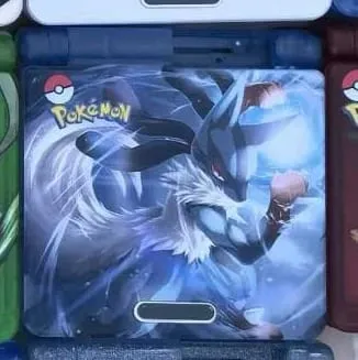 Pokémon Series GBA SP Shell - Charizard Rayquaza Gengar Capa de edição limitada para console de reposição — image 26