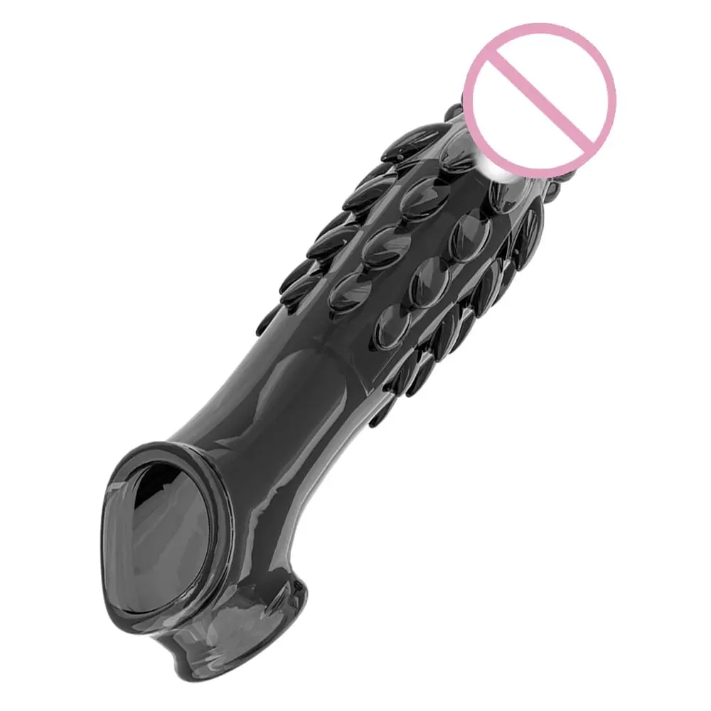 Reutilizável galo anel vibrador atraso preservativo pênis manga extensão estender vibrador adulto anal plug brinquedos sexuais para homens para mulheres brinquedos sexuais