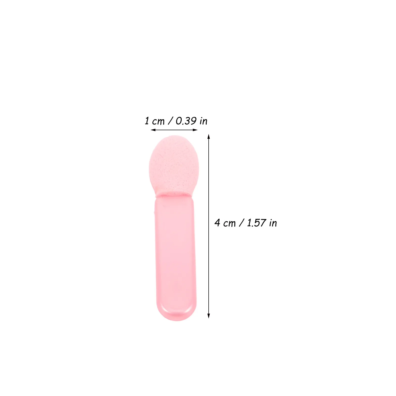 100Pcs Eyeshadow Applicator Sticks Soft Blending Sponge Brushes Makeup Tools for Eye Shadow Powder Makeup Brushes Women Teens — image 3