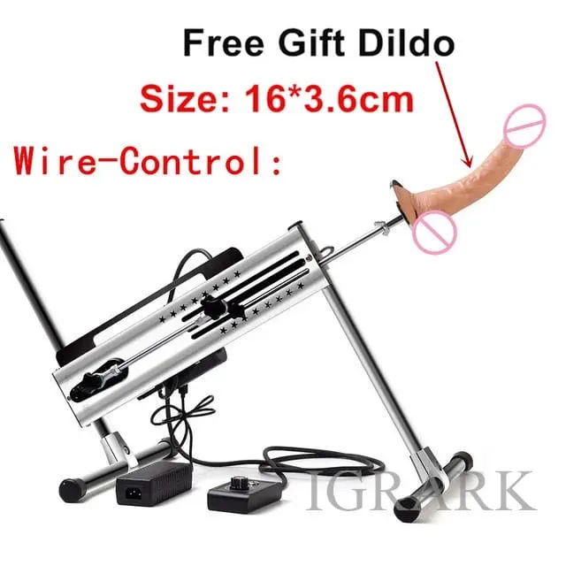 Vibrador poderoso da máquina do sexo com acessórios do vibrador velocidades automáticas máquinas de masturbação ajustáveis ​​brinquedos eróticos para mulheres