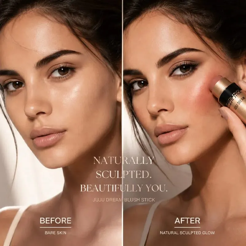 Batom blush conjunto de maquiagem hidratante brilho labial líquido blush alto pigmento maquiagem nude de longa duração