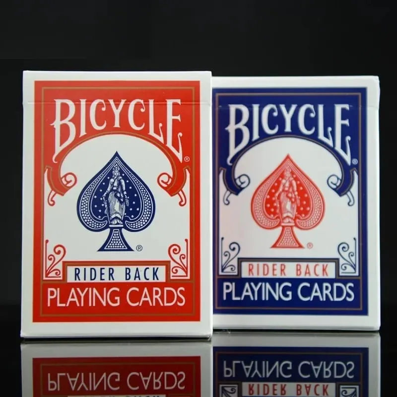 Cartas de jogo para ciclistas, versão internacional, azul/vermelho, baralho padrão regular, jogos de cartas, truque de mágica, adereços para mágicos