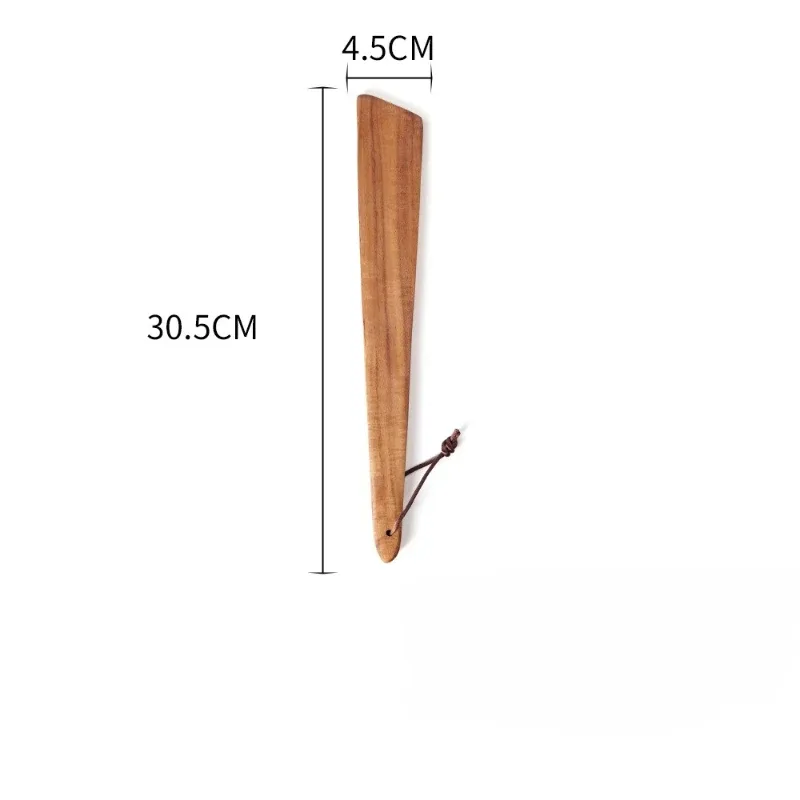 柚木鍋鏟小廚房鍋鏟煎蛋煎餅翻鍋器戶外炒菜鍋鏟用具廚房工具