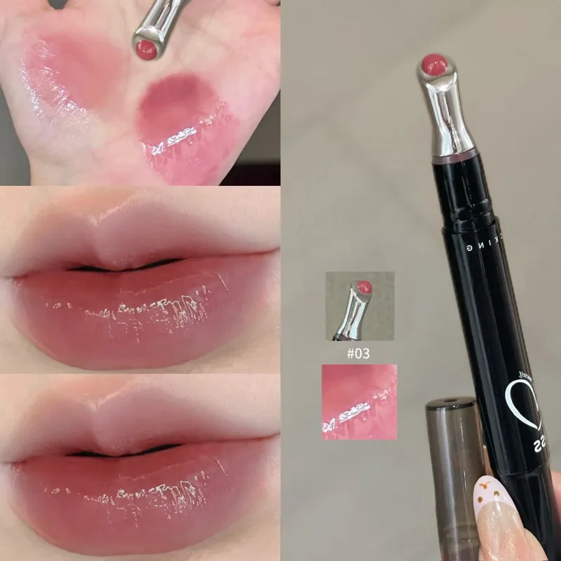 Hydrating Glossy Lip Gloss Long Lasting Brightening Create Plump Lips for Daily Date