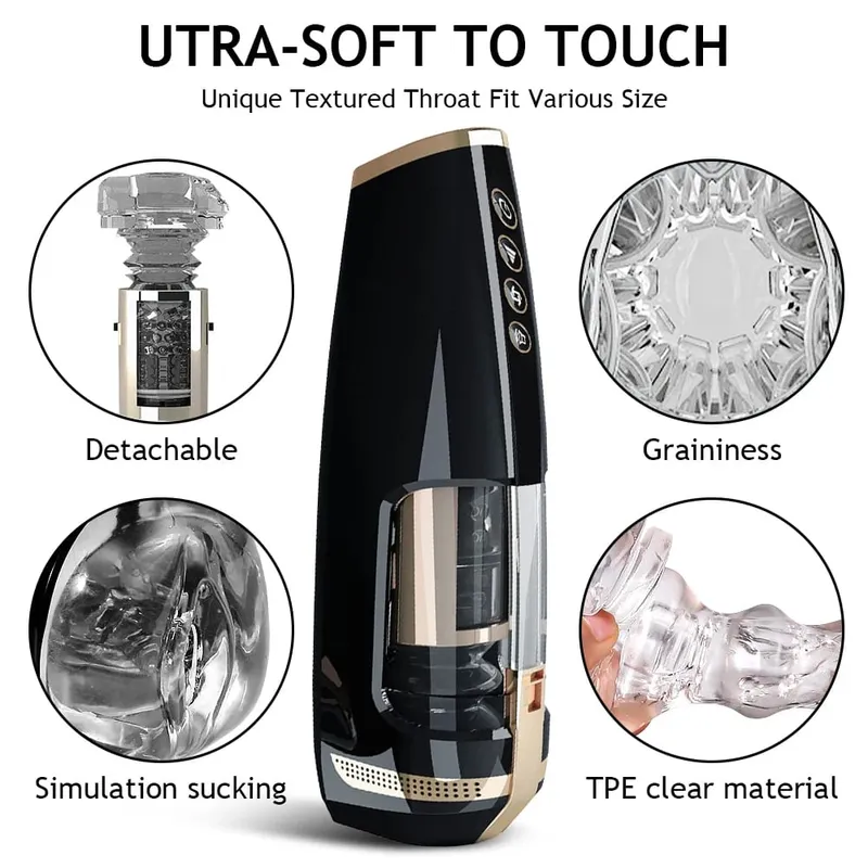 Empurrando automático masturbador masculino pênis glans estimulação masturbação copo elétrico bolso buceta Stroker brinquedo brinquedos sexuais para homens